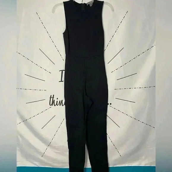 French Connection Black Sundae Lula Jumpsuit - Picture 2 of 4